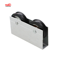 Rodillo de aluminio para puertas correderas, garrucha de alta resistencia para ventana, gran oferta