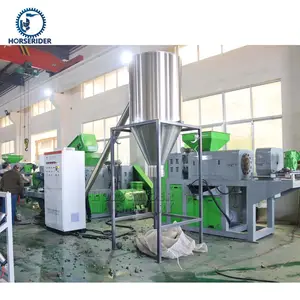 HorseRider High Quality Plastic Recycling Machinery of Film Squeezer for Waste Plastic PP PE film