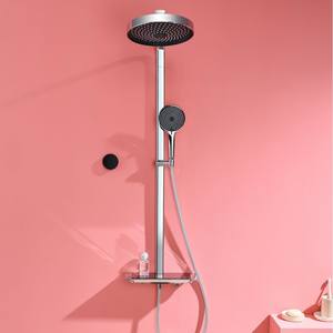 ชุดฝักบัวอาบน้ำแบบทันสมัย หัวฉีดทรงกลม พร้อมหน้าจอแสดงอุณหภูมิ สำหรับใช้ในบ้าน โรงแรม และห้องน้ำ - Product Image 1