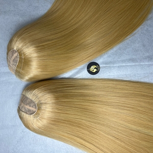 Extensiones de Cabello Humano Liso Rubio Virgen Vietnamita, Tejido de Cabello en U Part Doble, para Salón - Product Image 3