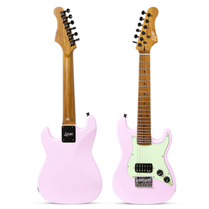Chitarra Elettrica Junior da 30 Pollici per Bambini, Corpo in Legno di Pioppo Torrefatto Opaco, Doppi Pickup Humbucker, Chitarra di Piccole Dimensioni, Vendita all'Ingrosso dalla Fabbrica - Product Image 2