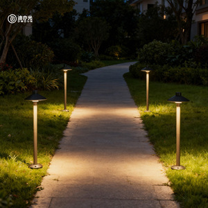 Lampe champignon LED d'extérieur, type prise de sol, pour jardin, villa, étanche, décoration, ambiance, paysage, pelouse, lampe de jardin - Product Image 3