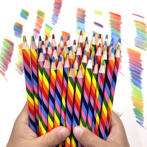 Crayon à <span class=keywords><strong>Dessin</strong></span> Multicolore à Effet Dégradé Arc-en-ciel Sept Couleurs DIY pour Étudiants Fournitures de <span class=keywords><strong>Dessin</strong></span> à la Main - Product Image 3