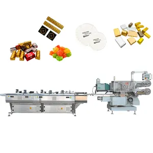 Better india automatic mini fold envelope wrapping small normal candy packaging machine