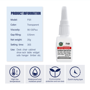 Zsq62 guoelephant 101 ngay lập tức siêu keo được sử dụng cho cao su, gỗ, sợi, đá và kim loại liên kết - Product Image 3