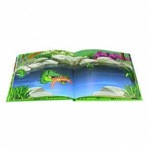 Libro Infantil <span class=keywords><strong>de</strong></span> Tapa Dura Cosido a Medida con Ilustraciones <span class=keywords><strong>de</strong></span> <span class=keywords><strong>Dinosaurios</strong></span>, Impresión <span class=keywords><strong>de</strong></span> la Historia del Espinosaurio, Fabricante <span class=keywords><strong>de</strong></span> Libros Educativos para Niños - Product Image 1