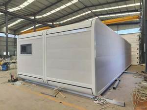Venta al por mayor de fábrica Extensible Apple Cabin House Modern Popular Garden Pod Space Module Casas de cabina prefabricadas para vivir y trabajar - Product Image 6
