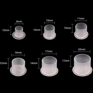 PMU DREAM-Microblading de plástico transparente desechable, 1000 Uds., taza de tinta de tatuaje con Base - Product Image 2