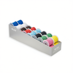 Filo elastico Ilan 1,5 mm x 5 m, set da 32 pezzi per artigianato e creazione di gioielli - Product Image 2