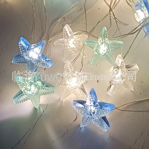 Lampada a Filo di Rame LED in Plastica per Acquario IP68 Impermeabile a Batteria Stile Marino Decorativa per Natale - Product Image 5