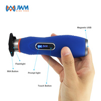 Desain Anti-Interferensi Canggih IP67 Tombol Sentuh Panel Layar OLED Pembaca RFID Sistem Pencatat Patroli Penjagaan Offline