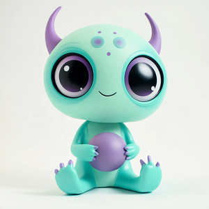 कस्टम ओएएलियन सोबी चरित्र आकृति निर्माण pvc खिलौना विनाइल आकृति - Product Image 4