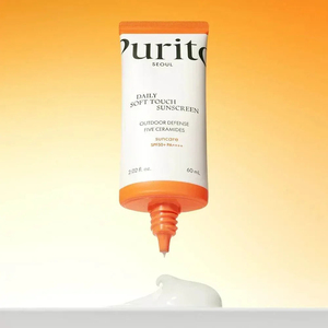 [Purito] Protector Solar Diario Tacto Suave Mate SPF50 60ml con Ceramida Cuidado Solar Diario y Sin Residuos Blancos - Product Image 3