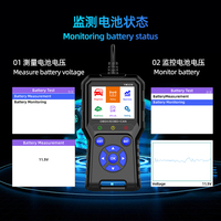 Nouvel arrivage YM509 2.8 pouces écran OBD2 en plastique professionnel Scanner lecteur de Code système complet Scanner pour voitures à protocole OBD2