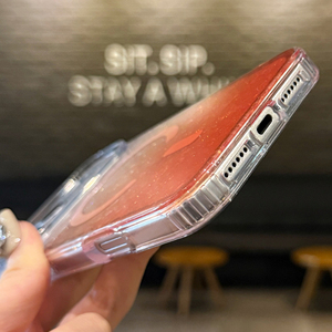 Coque de téléphone à texture nacrée holographique pour iPhone 17 Pro Max, étui magnétique pour iPhone 17 16 15 LM062 - Product Image 5
