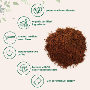 Café Orgánico Reishi con Ganoderma Lucidum, Mezcla Instantánea de Café con Hongos, Extracto Saludable de <span class=keywords><strong>Lingzhi</strong></span> para Adultos, <span class=keywords><strong>Precio</strong></span> OEM - Product Image 3