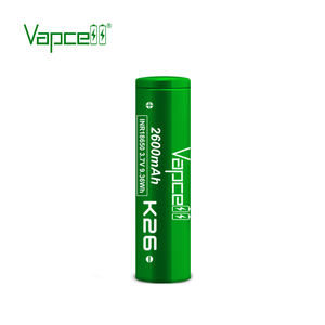 Vapcell зеленый <span class=keywords><strong>18650</strong></span> 3,7 В литиевая батарея 2600 мАч 25a K26 Li Ion ячейка <span class=keywords><strong>18650</strong></span> - Product Image 2