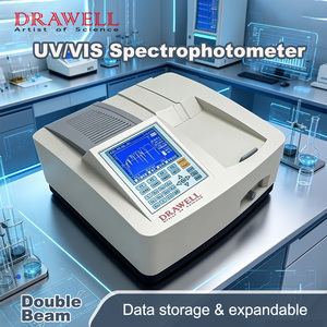 Spectrophotomètre UV-VIS à double faisceau Drawell DU-8600D/DN avec balayage automatique de la longueur d'onde, analyseur de qualité de l'eau pour laboratoire - Product Image 3