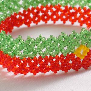 Bracelets en perles élastiques personnalisés avec drapeaux nationaux, vente chaude, bijoux faits à la main, cadeau de la liberté, style ethnique, <span class=keywords><strong>bracelet</strong></span> en perles de graines - Product Image 5