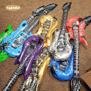 YACHEN 36 pulgadas fiesta novedad inflable Rock Star guitarra juguetes colores surtidos para niños fiesta accesorios favores - Product Image 4