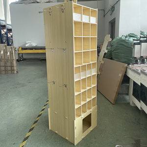 Exhibición de <span class=keywords><strong>metal</strong></span> de pie personalizado al por menor producto de vino botella de licor estante de tienda estante de exhibición estantes de supermercado - Product Image 3