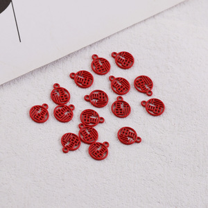Double-Sided Alloy Fortune Charm Pendant Gold Silver Zinc Alloy DIY Jewelry Accessory For <b>Bracelet</b> Necklace Unisex Gift - Product Image 2