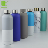 Groupe Unique vente en gros 500ml / 750ml sans BPA Cola bouteille d'eau en acier inoxydable isolée sous vide