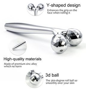 Rouleau de massage 3D complet en alliage de zinc pour le visage, les bras, la taille et les jambes – Outil de pétrissage amincissant - Product Image 4