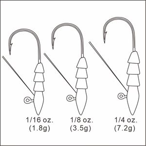 Onkruidloze Hover <span class=keywords><strong>Rig</strong></span> Vissen Lood <span class=keywords><strong>Jig</strong></span> Hoofd - Product Image 3
