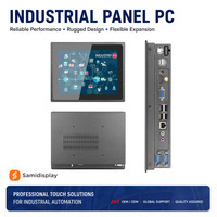 PC industriel à écran tactile capacitif Linux Ubuntu intégré de 11,6 pouces avec RJ45