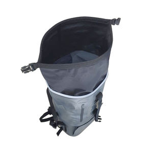 OEM कस्टम लोगो मुद्रित 500D पीवीसी सूखी बैग आउटडोर खेल स्विमिंग डाइविंग उपकरण पानी के सबूत बैग 40L लंबी पैदल यात्रा निविड़ अंधकार बैग - Product Image 5