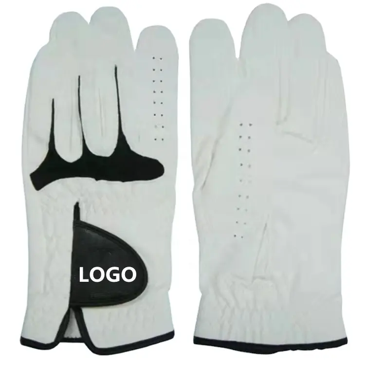 Amazon Hot Sales OEM Factory Golf Gloves Cabretta Leather Custom Logo Men Left Hand Right Packaged with Best Price