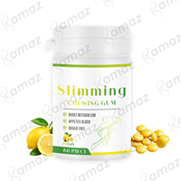Amaz OEM ODM Marque Privée Chewing-gum Minceur Coupe-faim Produits de Beauté pour Femmes