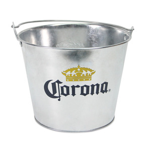 Seau à glace en métal gaufré de 5 L en fer blanc galvanisé, avec logo personnalisé imprimé en usine, pour l'Allemagne, Zhiguli, <span class=keywords><strong>Bunker</strong></span> Hill, Paul John - Product Image 6