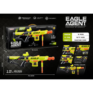 Electric Soft Foam Ball Blaster <strong>Gun</strong> for Kids Motorized Rapid Fire Shooter Toy with <strong>Hopper</strong> Feeder 20 Balls for Play - Product Image 3