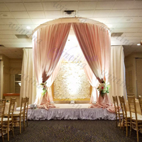 Décoration de tente en arc de mariage portable personnalisable Wintina OEM durable en aluminium et métal disponible