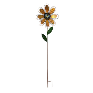 Décoration de jardin créative en fer forgé en forme de <span class=keywords><strong>moulin</strong></span> à <span class=keywords><strong>vent</strong></span> avec légumes rotatifs pour l'aménagement paysager des B&B et les murs extérieurs - Product Image 5