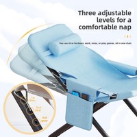 Chaise pliante inclinable en métal - Utilisation au bureau, à la maison et sur le balcon - Design moderne et simple - Fournisseur d'usine pour le commerce extérieur