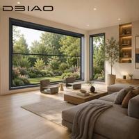DBIAO Elevador Eléctrico de Aluminio Inteligente, Vertical, Motorizado, Deslizante, Moderno, Panorámico, para Exteriores, Villas y Apartamentos, con Aislamiento Acústico