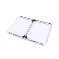 Table de pique-nique pliable DINGXIANG moderne, légère, en aluminium, facile à transporter, pour le camping, les voyages, les loisirs en plein air
