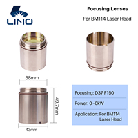 Lino LN212 Original Raytools BM06K FL200 Ensemble de lentilles de focalisation Double convexe et ménisque 2 pièces 120BS3600Z