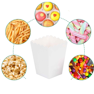 Eco Friendly Custom Printed Popcorn Bucket Takeaway Food Cups <b>Box</b> Popcorn Bucket for Potato Chips - Product Image 3