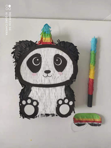 Decoración <span class=keywords><strong>de</strong></span> fiesta <span class=keywords><strong>de</strong></span> Cinco <span class=keywords><strong>de</strong></span> <span class=keywords><strong>Mayo</strong></span> <span class=keywords><strong>de</strong></span> 3.5in x 6in Mini Taco piñata con antifaz y Bat - Product Image 3