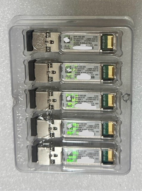 [Lot Of 5] New SFP-10G-SR V03  10-2415-03 Transceiver Module With