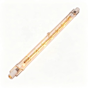 Lampe de sauna infrarouge OEM 535 mm <span class=keywords><strong>R7s</strong></span> 300W, élément chauffant infrarouge en verre de quartz halogène avec garantie d'un an pour les salles de sauna - Product Image 1
