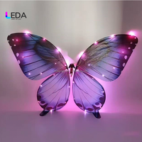 LEDA Accessoires de mariage Papillons décoratifs Papillons dynamiques simulés colorés Papillons télécommandés RC