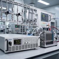 Fuente de Alimentación CC Bidireccional de 3U para Montaje en Rack, PBS 2500-80L, 500V 80A 12kW, Fuente CC Regenerativa con 93% de Eficiencia, Batería para Vehículos Eléctricos