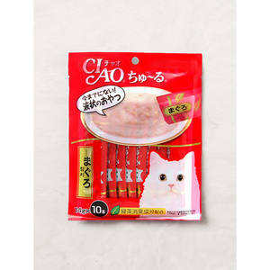 Meilleure collation biologique de 10 pièces Chao Chur thon chat Gâterie savoureuse au poulet et aux protéines végétales pour chiens et chats - Product Image 1