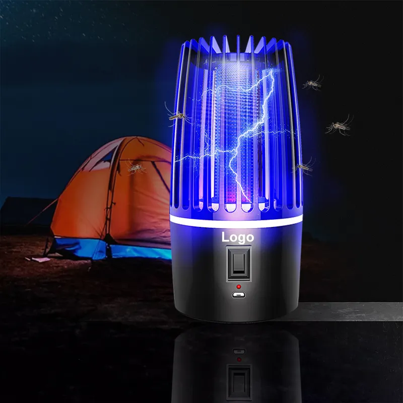 USB Rechargeable anti electric outdoor insect trap fly trap pest control zapper mosquito killer mosquito light lamp
