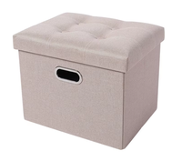 Pouf de rangement rond pliant pour enfants pouf Maroc tabouret pliable pour chambre ou hôtel